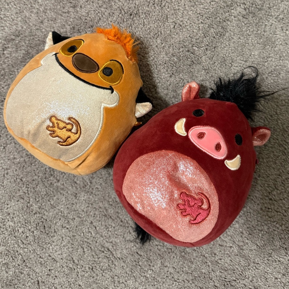 Timon and Pumba Squishmallows